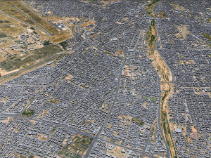 Kirkuk city iraq 50km Modelo 3D