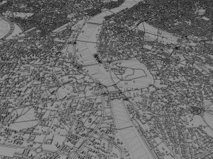 Kirkuk city iraq 50km Modelo 3D