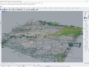 Knoxville city tennessee 100 km 3D 模型