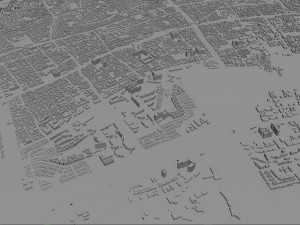 Kobe city japan 80km 3D-Modell