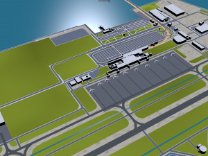 Kobe city japan 80km 3D-Modell