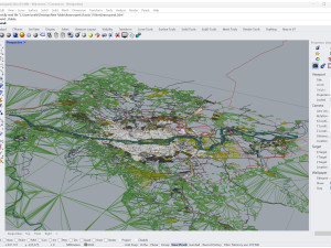 Krasnoyarsk city russia 110km 3D Model