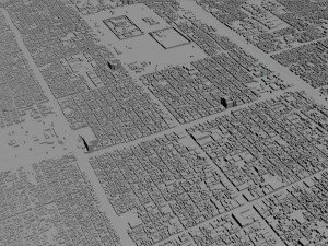 kyoto city japan 80km Modello 3D