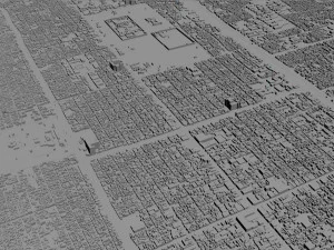 kyoto city japan 80km 3D Model