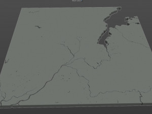 kyoto city japan 80km Modello 3D