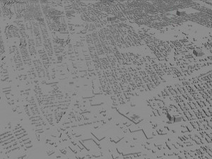 Las cruces city new mexico 50km Model 3D