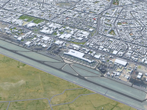 Lima city peru 80km 3D Model