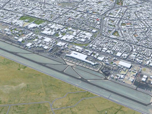 Lima city peru 80km 3D Model