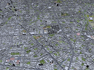 Lima city peru 80km 3D Model
