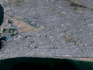 Lima city peru 80km 3D Model
