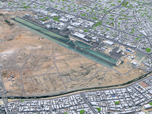 Lima city peru 80km 3D Model