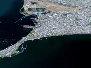 Lima city peru 80km 3D Model