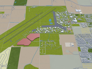 Glendale az city usa 80km 3D Model