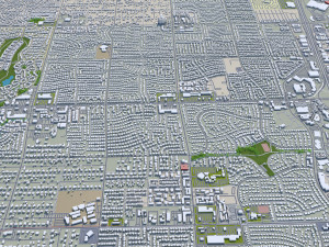 Glendale az city usa 80km 3D Model