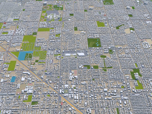 Glendale az city usa 80km 3D Model