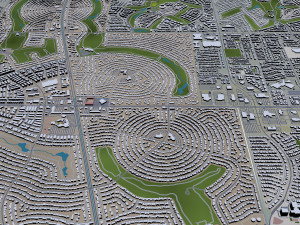 Glendale az city usa 80km 3D Model