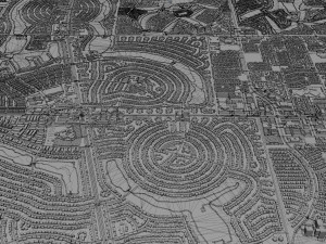 Glendale az city usa 80km 3D Model