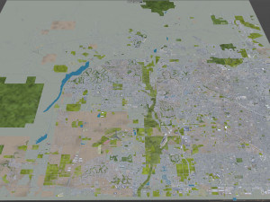Glendale az city usa 80km 3D Model