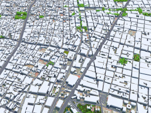 Guadalajara city mexico 50 km 3D 模型