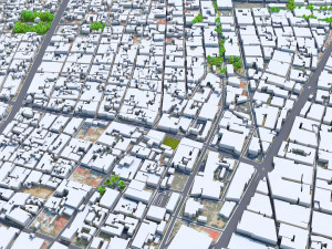 Guadalajara city mexico 50 km 3D मॉडल