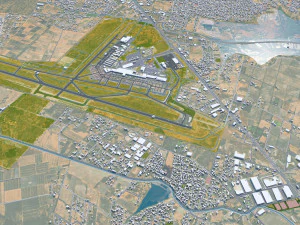 Guadalajara city mexico 50 km 3D Model