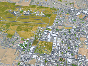 Guadalajara city mexico 50 km 3D मॉडल