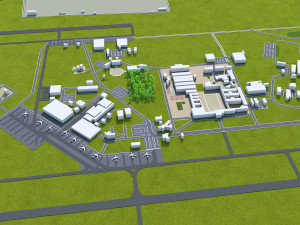 Guadalajara city mexico 50 km 3D मॉडल