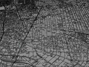 Guadalajara city mexico 50 km 3D मॉडल