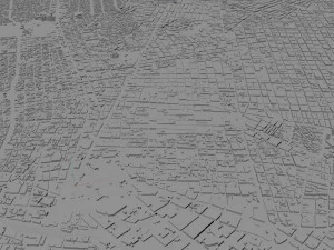 Guadalajara city mexico 50 km 3D Model