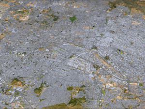 Guadalajara city mexico 50 km 3D मॉडल