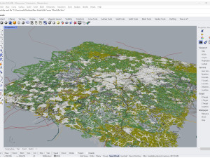 Lille city france 70km 3D Model