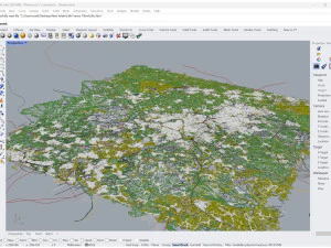Lille city france 70km 3D Model