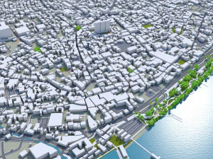 Limassol city cyprus 40km 3D Model