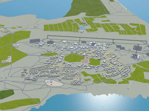 Limassol city cyprus 40km 3D Model