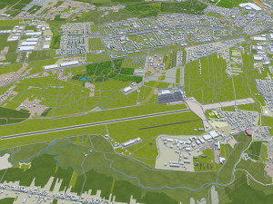 Lodz city poland 80km Modèle 3D