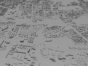 Lublin city poland 40km 3Dモデル