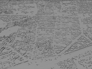 Lucknow city india 50km Modelo 3D