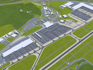 Luxembourg city country 140 km Modelo 3D