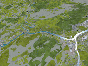 Luxembourg city country 140 km Modelo 3D