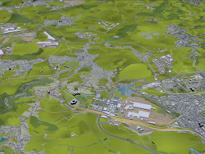 Luxembourg city country 140 km Modelo 3D