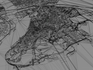 Macau city china 30km 3D 模型