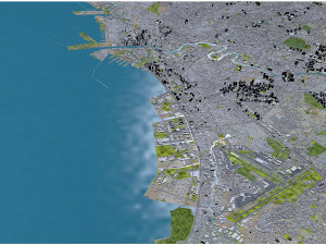 Manila city philippines 30km Modello 3D