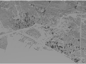 Manila city philippines 30km Modello 3D