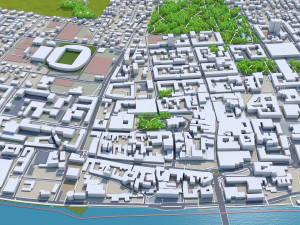 Maribor city slovenia 30km Modelo 3D