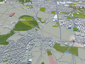 Maribor city slovenia 30km Modelo 3D