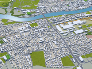 Maribor city slovenia 30km Modelo 3D