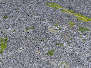 Mashhad city iran 50km 3D मॉडल