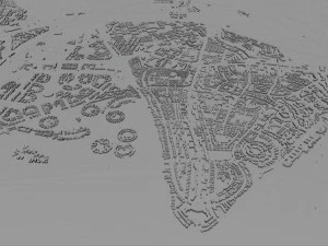 Maspalomas city spain 30km 3D Model