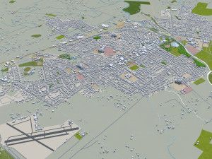 Masterton carterton city new zealand 130km Modello 3D