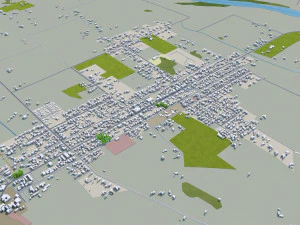 Masterton carterton city new zealand 130km 3D Model